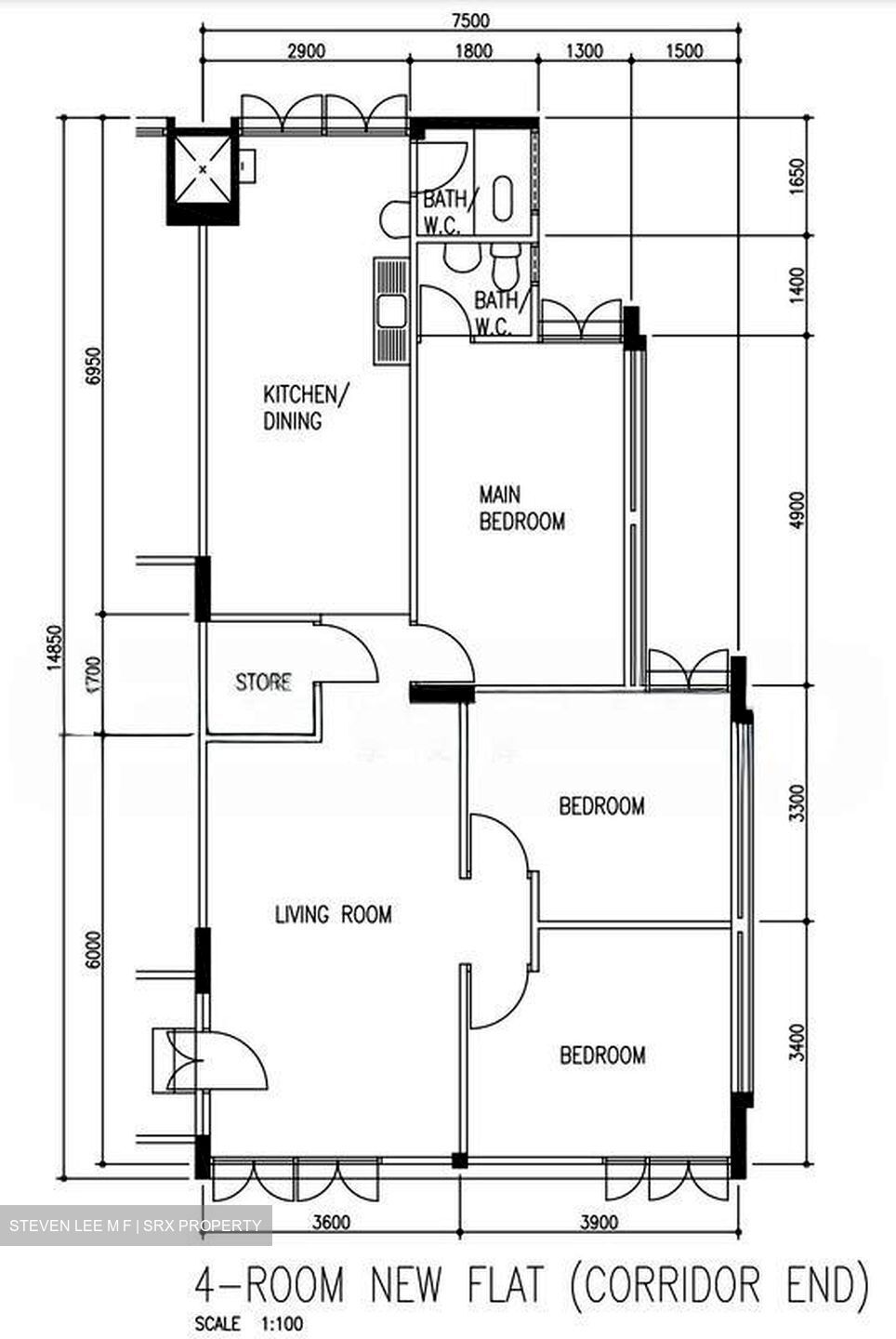 Blk 444 Hougang Avenue 8 (Hougang), HDB 4 Rooms #511076521